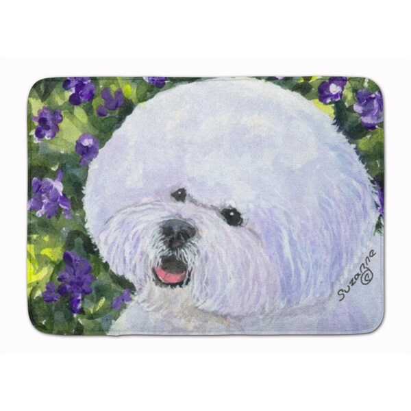 Carolines Treasures Bichon Frise Machine Washable Memory Foam Mat SS8897RUG - main